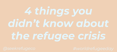 4 Things You Didn't Know About the Refugee Crisis this World Refugee Day